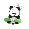 thumbnail image 1 of Funny Creative Pull Play Fan Keychain Cartoon Mini Key Press Fans Panda Toy Hand Chains L8v7, 1 of 5