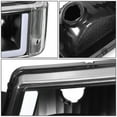 thumbnail image 7 of DNA Motoring For 2003-2007 Silverado Avalanche 1500 2500 LED DRL Black Headlight Bumper Lamps Set, 7 of 7