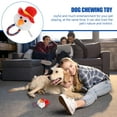 thumbnail image 2 of OULII Bite-resistant Dog Toy Cotton Rope Red 1Pack for Christmas, 2 of 8