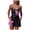 Pink, variant on BOBOGOJP One Piece Swimsuits for Women Bathing Suit with Skirt Adjustable Swim Dress Swimwear Pink for Size L