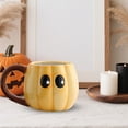 thumbnail image 5 of 15 oz Halloween Pumpkin Ghost Ceramic Coffee Mug Cute Ghost Pattern Shaped Novelty Drinking Cup with Handle for Women Men Gifts Halloween Party Decoration, 5 of 6
