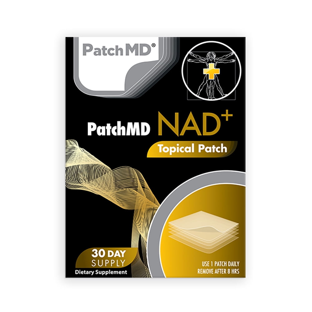 PatchMD NAD Total Recovery Patches 30 Days Supply