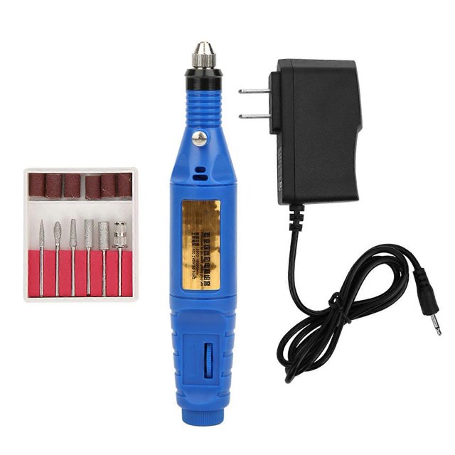 Electric Nail Drill Machine Multifunctional Grinder Handheld Polishing Tool US Plug 100-240V