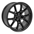 thumbnail image 4 of OE Wheels DG21 20 Inch Rim Fits Challenger 50th Anniversary Style 5x115 20x9 Satin Black - Hollander 10369 (1), 4 of 5