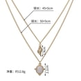 thumbnail image 2 of Zhuge Colgante de collar hecho a mano, collar con colgante de caracol personalizado (oro), 2 of 5
