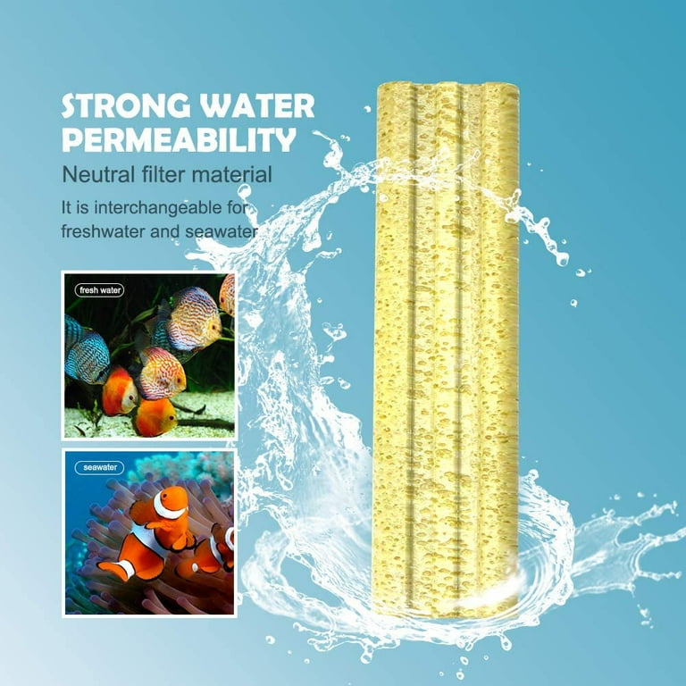 Ceramic pond filter clearance media