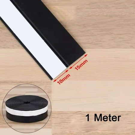 

25mm Silicone Self Adhesive Door Seal Strip Weather Stripping Silicone Bottom Door Seal Soundproof Doors and Windows New.