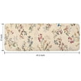 thumbnail image 7 of Pioneer Flower Floral Print Pattern Kitchen Rug Mat,Kitchen Runner Rugs Non Skid Washable,Decorative Kitchen Floor Mats for Kitchen,Sink,Laundry,17"x47.2", 7 of 7