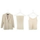 thumbnail image 4 of Ganchos de madera duraderas para ropa, paquete de 20, color blanco, 4 of 6