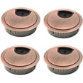 thumbnail image 1 of Jinsinto 4pcs Cable Grommet For Desk Table Grommet Zinc Alloy Diameter 50mm, 1 of 5
