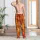 thumbnail image 2 of Balery Sunflower4 Pantalones de pijama para hombre, pijama ultraligero, pantalón de descanso-Small, 2 of 6