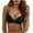Black, variant on IROINNID Women's Demi Cup Bras Solid Lace Beauty Back Strap Wrap Plus Size Underwear Everyday Underwear