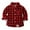 Red, variant on Wancir Toddler Baby Boys Plaid Flannel Shirt Long Sleeve Button Down Shirts