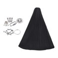 thumbnail image 4 of Hamaca columpio para niños, silla colgante ajustable, regalos con accesorios de metal, columpio Negro, 4 of 9