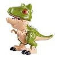 Cyber and Monday Deals Robot Toys For Boys Alloy Dinosaur Deformation Robot Combined Model Children'S Simulation Assembly Display Box Ornament Toy Green