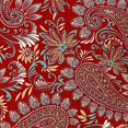 thumbnail image 2 of RSH Décor Indoor Outdoor Set of 4 Pillows, 2 - Square 20” x 20” and 2 – Lumbar 20" x 12", Eastman Berry Red Paisley, 2 of 7