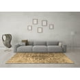 thumbnail image 3 of Ahgly Company Indoor Square Persian Brown Traditional Area Rugs, 6' Square, 3 of 4