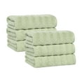 thumbnail image 2 of Superior Zuma Zero Twist Absorbent Hand Towels, Set of 6, Green, 2 of 10