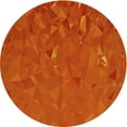 thumbnail image 1 of Ahgly Company Tapis d'Intérieur Lavable à la Machine, Carré, Transitionnel, Orange Rouge Orange, Tapis de Zone, 3 Pieds Carré, 1 of 7