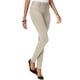 thumbnail image 2 of Pantalones casuales Ponte de pierna delgada para mujer INC, Beige, 10 I-N-C Pantalones, 2 of 2