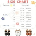 thumbnail image 5 of Meckior Toddler Girls Dress Shoes Little Girls Mary Jane Soft Sole Princess Shoes for Little Kids, 5 of 8
