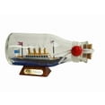 thumbnail image 2 of Handcrafted Model Ships Titanic-Bottle-5 3 x 2 x 5 in. Titanic Model Ship in a Glass Bottle, 2 of 2
