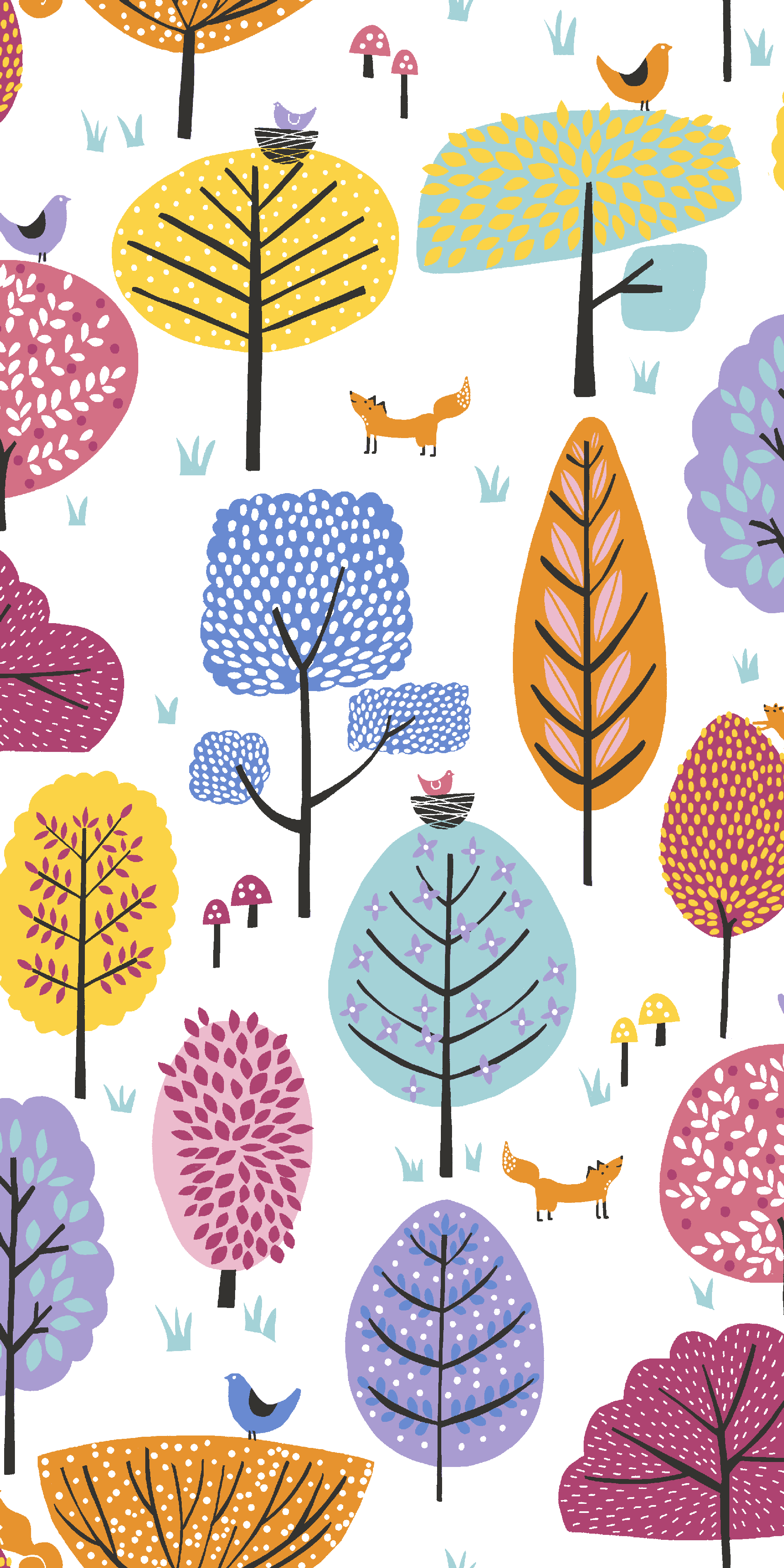 (4 pack) Waverly Inspirations 100% Cotton 18" x 21" Fox In the Woods Color Pre-cut Fat Quarter, 1 Each