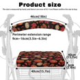 thumbnail image 6 of HELLHERO Pumpkin Maple leaf Seat & Back Covers Walker Seat Cover Breathable for Unisex Dust Proof Stretchable Material for Stain Proof for Elder, 6 of 7