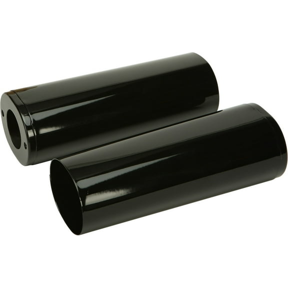 Harddrive  301167; Upper Fork Tube Covers Black  2 Inch