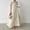 Beige, variant on Spring Dresses For Women Sevevn Women's Summer Casual Color Sleeveless Oversized Skirt-Breasted Cotton Linen Shirt Dress Womens Summer Dresses
