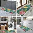 thumbnail image 2 of Pioneer Flower Floral Print Pattern Kitchen Rug Mat,Kitchen Runner Rugs Non Skid Washable,Decorative Kitchen Floor Mats for Kitchen,Sink,Laundry,17"X47", 2 of 5