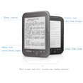 thumbnail image 1 of Ereader Pantalla de Tinta de Alta Clara Dispositivos Ereader Reader Reader Funciones de Doble Rama de Rama Reproducciónico Música Fuentes Libremento Ajustables 1024x768 Atenición de, 1 of 7