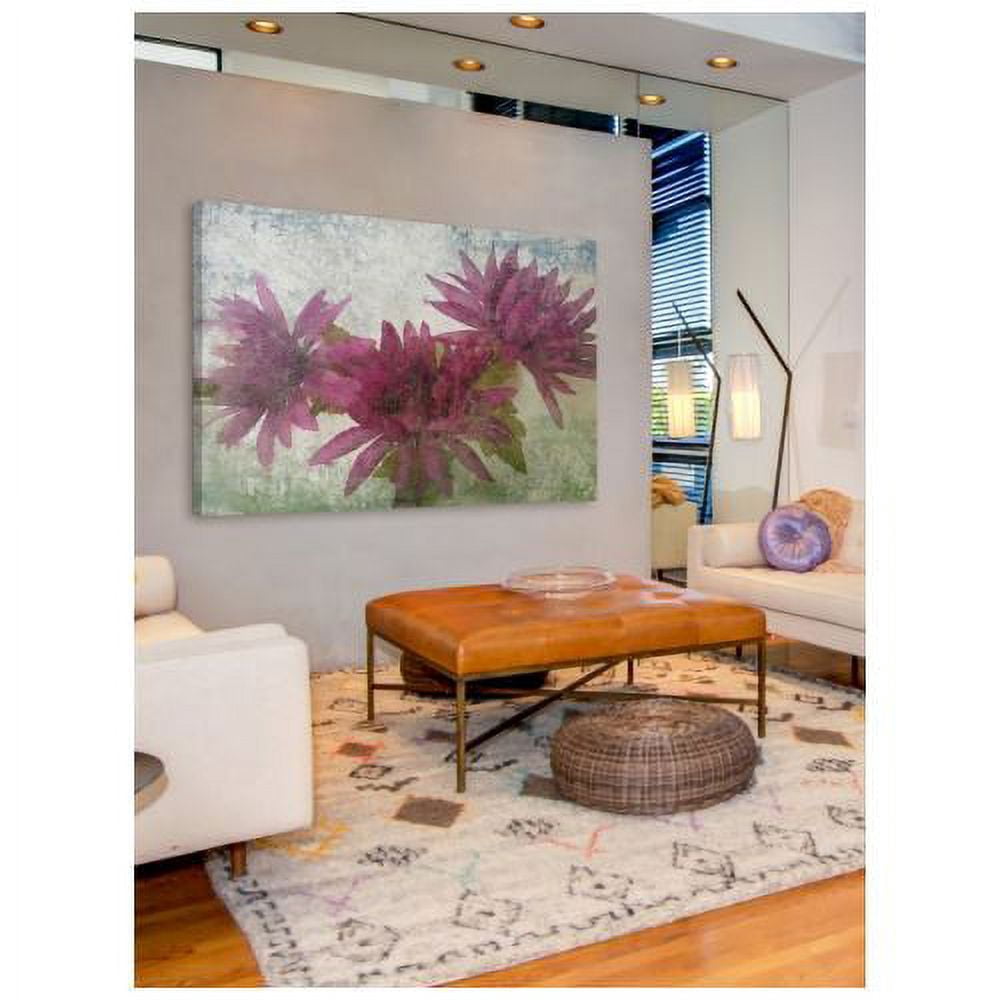 "Watercolor Garden 3" Painting Print on Wrapped Canvas