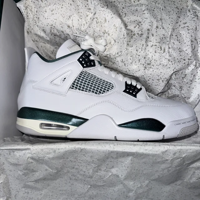 Ni - ke NEW Air Jordan 4 Retro 'Oxidized Green' Men's Size 11.5