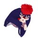 thumbnail image 3 of Gorro de punto para bebé, diseño de capas dobles, suave, cómodo, estilo de ciervo de dibujos animados, bonito y exquisito gorro cálido, 3 of 5