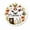 FFclock009, variant on ZXCXRQFa Desk Clocks Xmas Snowman Family Winter Silent Non Ticking Wooden Clock 10 Inch, Round Wall Clock,Decorative for Living Room, Kitchen, Home,Bathroom, Bedroom, Office or School
