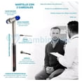 thumbnail image 4 of Martillo Percusión Neurológico Gambimedic Azul con Brocha y Aguja 3 en 1, 4 of 7