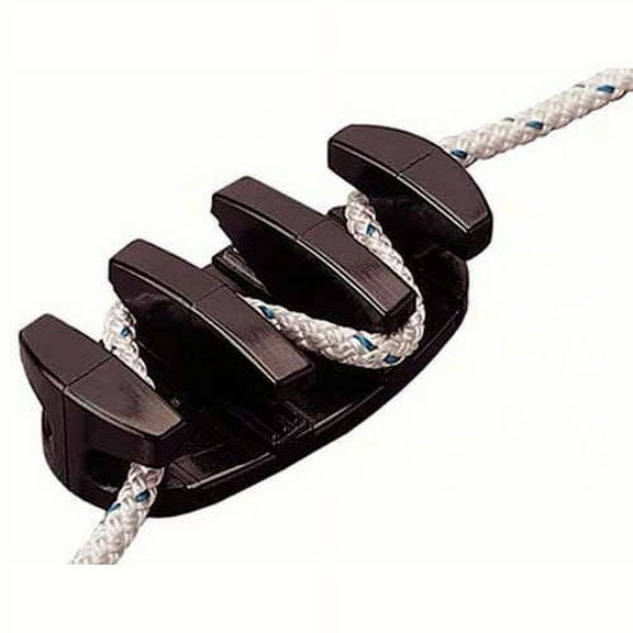 2 Pack 3.5 inch Zig Zag Nylon Boat Dock Cleat for 3/8 Dock Line