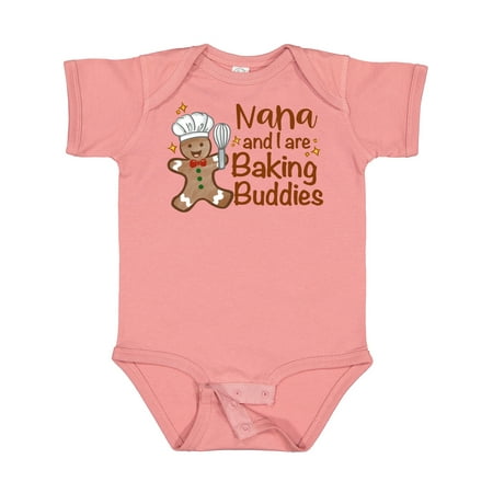 

Inktastic Nana and I Are Baking Buddies Gift Baby Boy or Baby Girl Bodysuit