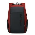 thumbnail image 2 of SuoKom Backpack, Travel Backpack Laptop Bag with USB Charging Port Reflector Strip, Waterproof College School Accessories Backpack Fits 15.6 Inch Notebook Laptop, 2 of 10