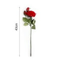thumbnail image 5 of SPRING PARK Artificial Silk Rose Fake Flowers Wedding Bouquet Home Floral Decor, 5 of 7