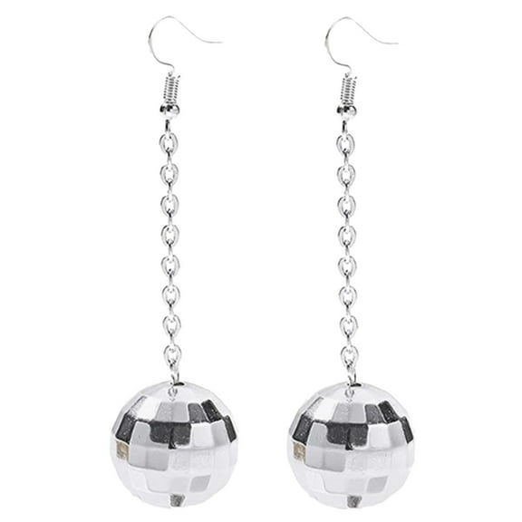 BNNG Sliver Gold Ball Earrings For Women Vintage Earrings Women's Accessories Gold Plated Sterling Silver Ball Drop Earrings Ball Earrings for Women