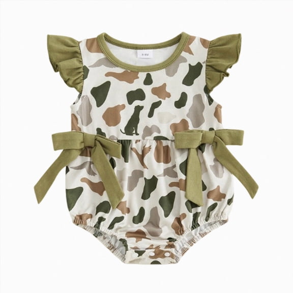 Baby Girl Clothes Summer Baby Girl Bubble Romper Short Sleeve Jumpsuit One Piece Outfit Newborn Infant Clothing