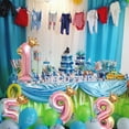 thumbnail image 4 of Party Balloon with Gradient Color Birthday inch gradient balloon Party Decor Aluminum Foil Balloon 32 Inch, Number 9, 4 of 7