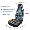 thumbnail image 3 of Solo Leveling Car Seat Covers Full Front Seats Cover 2 PCS Print Universal Vehicle Protective Interior Accessories for Most Auto Sedan Truck Van SUV, 3 of 8