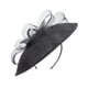thumbnail image 3 of Sombrero de ala ancha, diadema, mini sombrero para baile de carnaval y Año Nuevo Negro, 3 of 9