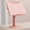 Pink, variant on UttpKLBx Home Office Aesthetic Reading Bookshelf Student Multifunctional Reading Computer Stand Reading Foldable Bed Painting Bookshelf for Work/Travel/College (Pink)