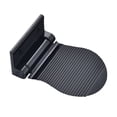 thumbnail image 3 of Naiovety Pedal de ducha RecabLeght, reposapiés de baño de aluminio, accesorio de baño montado en la pared, soporte de Hardware, Pedal antideslizante Juegos de accesorios de baño Negro Naiovety HA003605-02B, 3 of 6