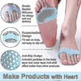 thumbnail image 4 of 2024 New Metatarsal Pads For Womend Men, 4pairs Ball Of Foot Cushions For Metatarsalgia Neuroma Mortons Neuroma Pads Atrophy Fast Edition A, 4 of 4