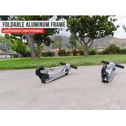 Razor Sonic Zoom - Silver, Mechanical Sound Effects Kick Scooter for Child 5+, No Battery Required